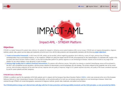 STREAM login